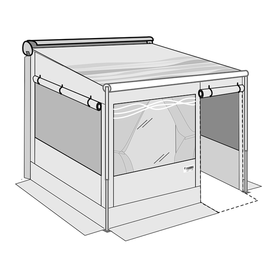 Fiamma Privacy Room CS Light 250 Van Instructions De Montage Et Mode D'emploi