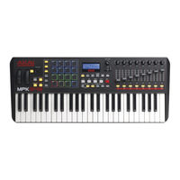 Akai Professional MPK249 Guide D'utilisation Simplifié