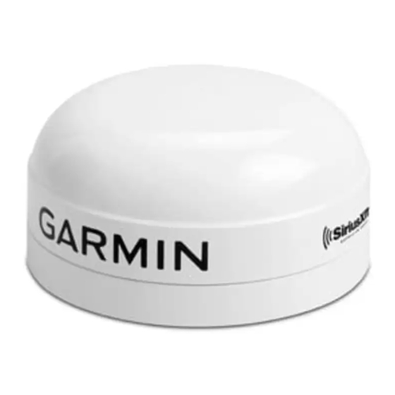 Garmin GXM 52 Mode D'emploi