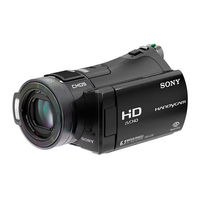 Sony Handycam HDR-CX7EK Mode D'emploi