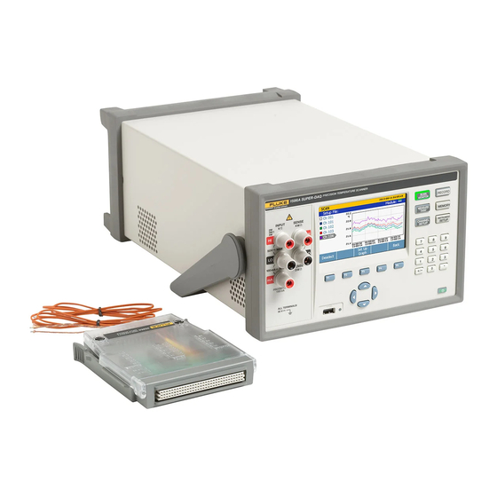 Fluke 1586A Mode D'emploi