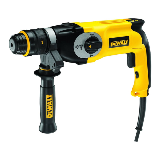 DeWalt D25124 Traduction De La Notice D'instructions Originale