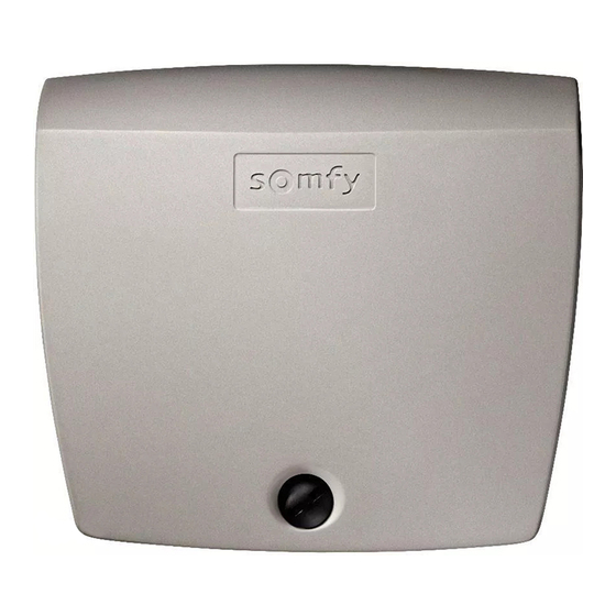 SOMFY Exavia 500 Manuel D'installation Et D'utilisation