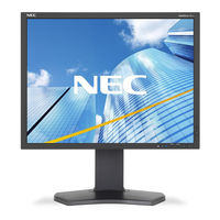 NEC MultiSync P212 Guide De L'utilisateur