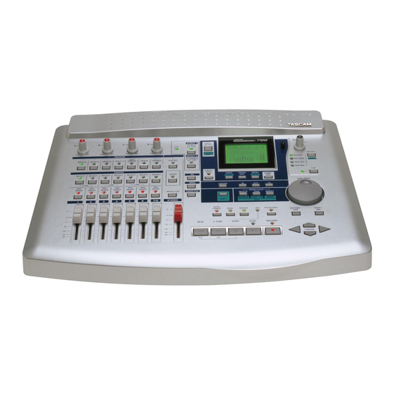 Tascam 788 Manuel Utilisateur