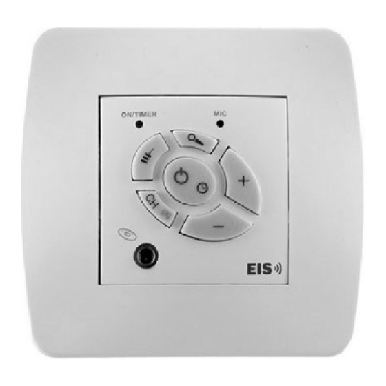 EIS 100 Série Manuel D'utilisation Et D'installation