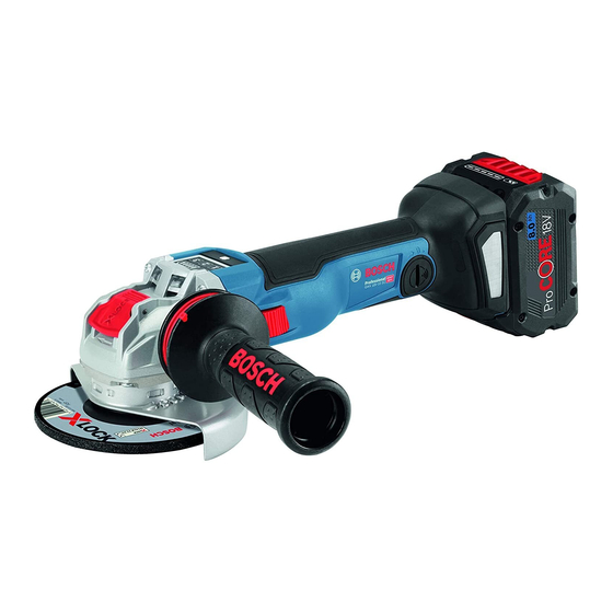 Bosch Professional GWX 18V-10 Notice Originale