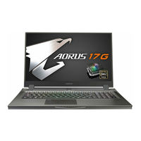 Gigabyte AORUS 17G Manuel D'utilisation