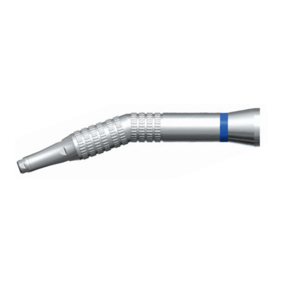 nobel biocare Zygoma Handpiece 20:1 Brèves Instructions D'utilisation