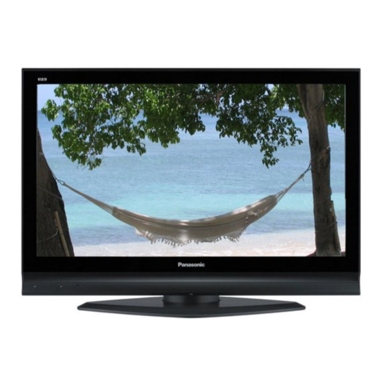 Panasonic VIERA TH-42PX74EA Mode D'emploi