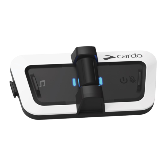 Cardo PACKTALK OUTDOOR Manuel D'utilisation