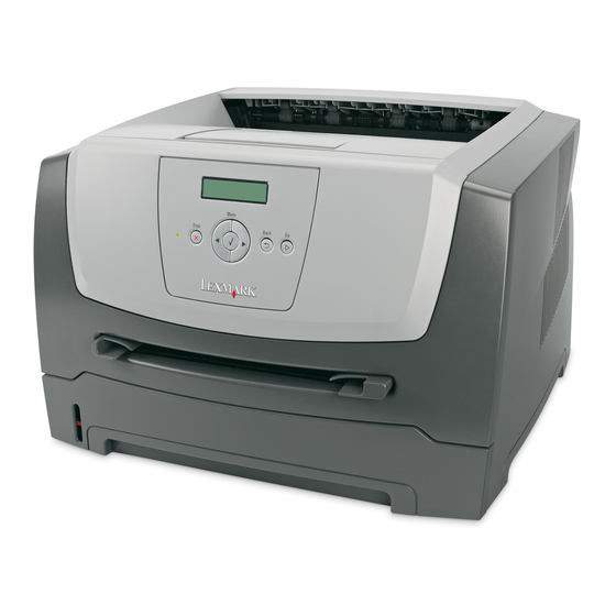 Lexmark E350d Mode D'emploi