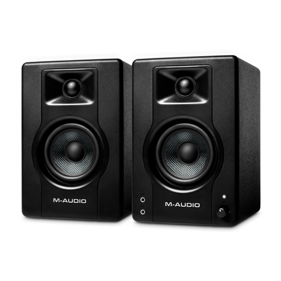 M-Audio BX3 Manuels