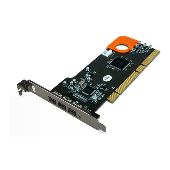 LaCie FireWire 800 PCI Card Manuel D'utilisation