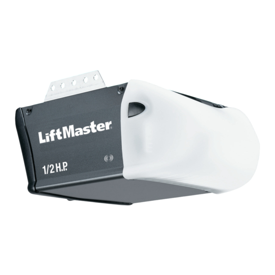 Chamberlain LiftMaster Security + 3270 1/2 HP Manuel D'instructions