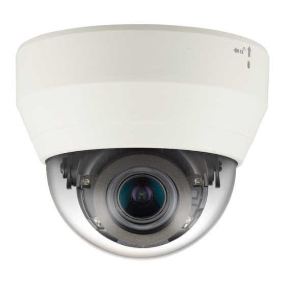 Hanwha Vision QND-6070R Manuel D'utilisation