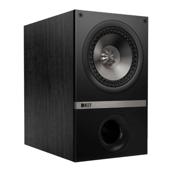 KEF Q100 Manuel D'installation
