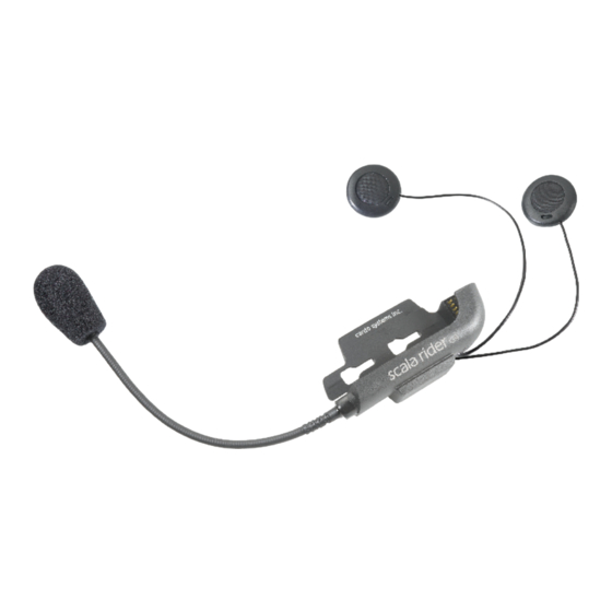 Cardo scala rider G4 Guide D'utilisateur