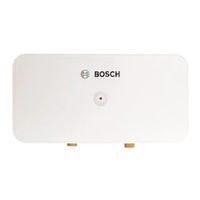 Bosch TRONIC 3000 US9-2R Manuel D'installation