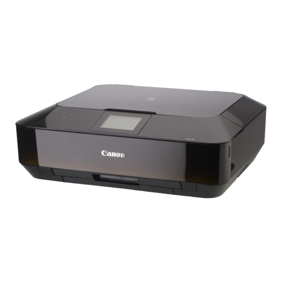 Canon PIXMA MG6350 Serie Démarrage