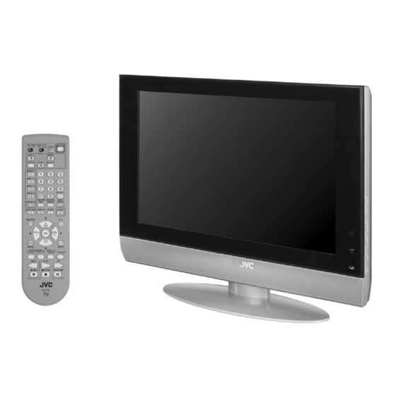 JVC LT-26WX84 Mode D'emploi