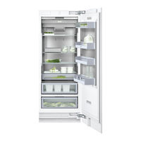 Gaggenau RC472301 Mode D'emploi