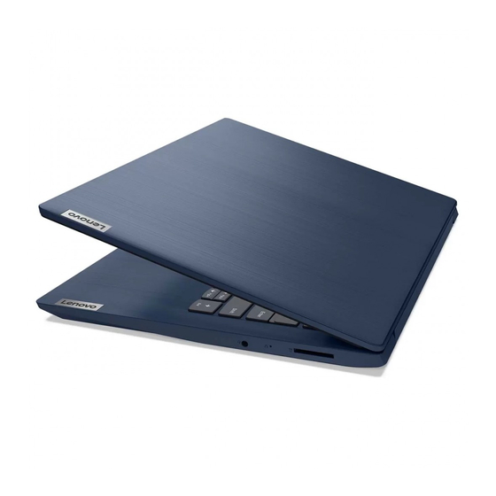 Lenovo IdeaPad 3 Guide D'utilisation