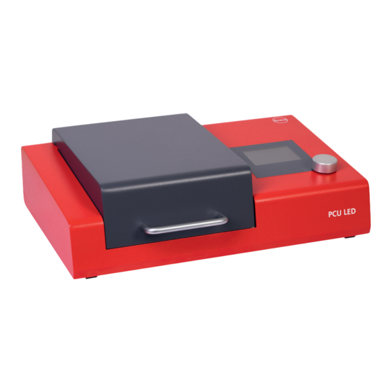 Dreve PCU LED Mode D'emploi