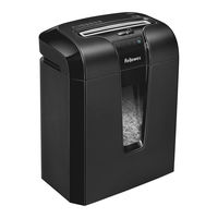 Fellowes POWERSHRED 63Cb Manuel