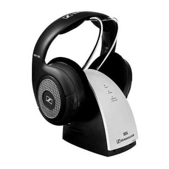 Sennheiser RS 130 Notice D'emploi