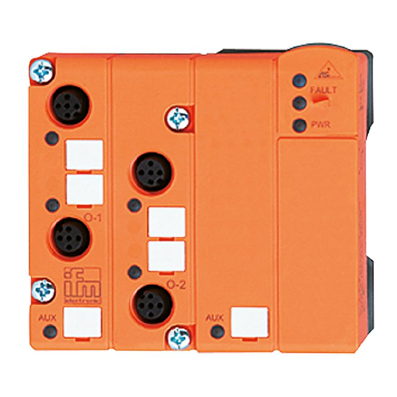 IFM Electronic AS-i Notice De Montage