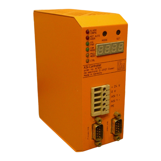 IFM Electronic AS-i Notice De Montage