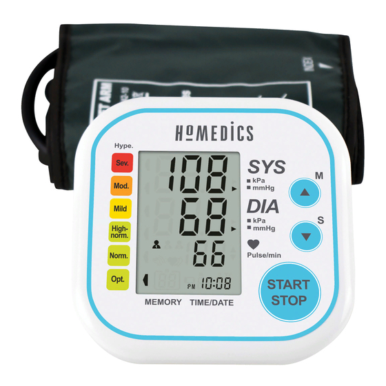 HoMedics BPA-3020-EU Mode D'emploi