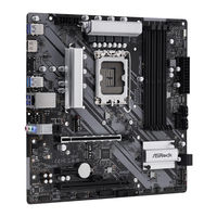 Asrock Z690M Phantom Gaming 4 Mode D'emploi