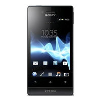 Sony XPERIA miro ST23i Guide De L'utilisateur