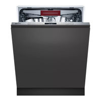 Neff S155HVX15E Manuel D'utilisation
