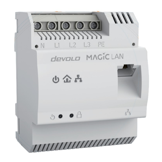 Devolo Magic 2 LAN DINrail Manuel D'installation