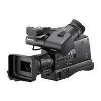 Panasonic AVCCAM AG-HMC81E Mode D'emploi