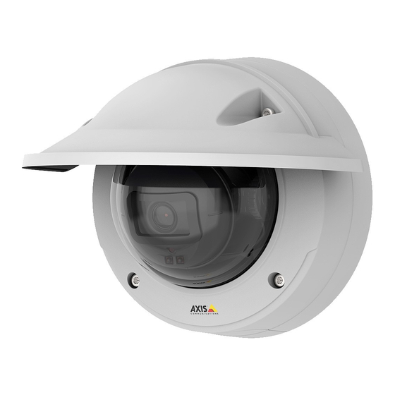 Axis Communications M32-LVE Série Manuel D'utilisation