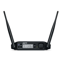 Shure GLXD4R+ Mode D'emploi