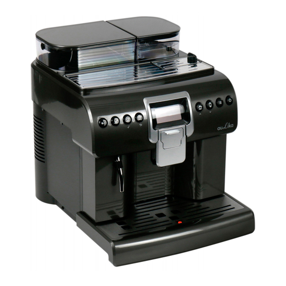 Saeco AULIKA EVO FOCUS SUP040 E Mode D'emploi Et D'entretien