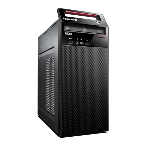 Lenovo ThinkCentre E73 10AS Guide D'utilisation