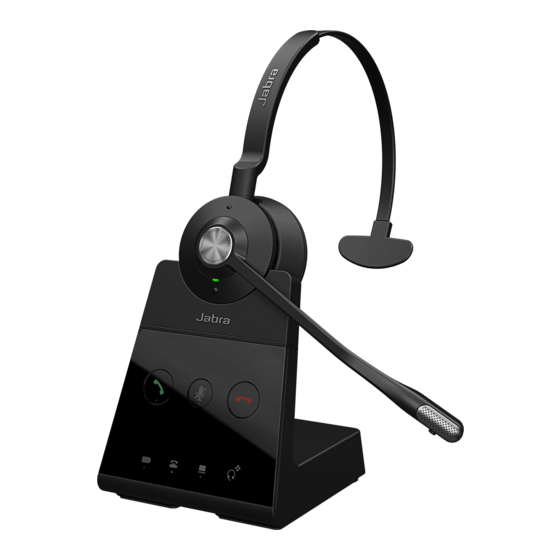 Jabra Engage 65 Mono Mode D'emploi