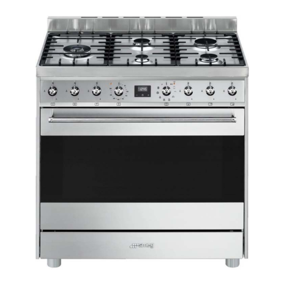 Smeg C95GPX9 Mode D'emploi