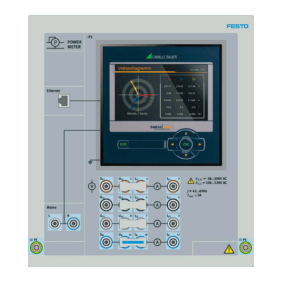 Festo Powermeter EduTrainer 8108193 Notice D'utilisation