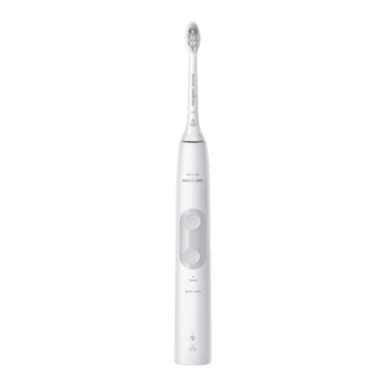 Philips Sonicare ProtectiveClean HX6850/47 Mode D'emploi