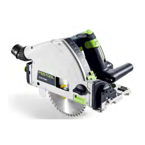 Festool TS 55 FEQ Notice D'utilisation D'origine