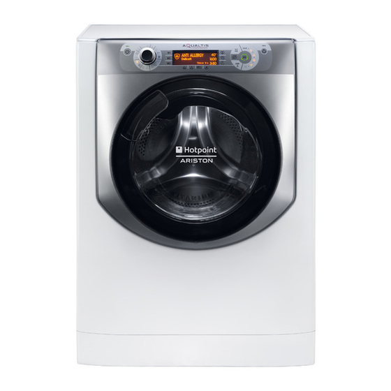 Hotpoint Ariston AQUALTIS AQ114D 69D Mode D'installation Et D'emploi