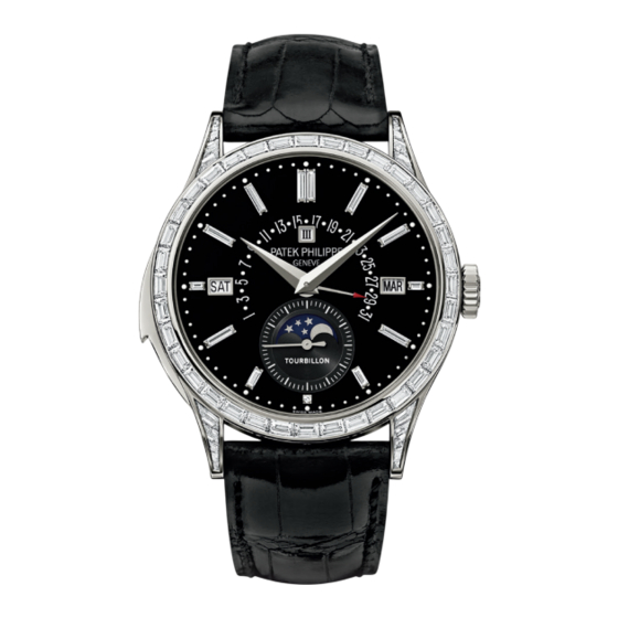 Patek Philippe 5217 Mode D'emploi