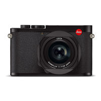 Leica Q2 Mode D'emploi